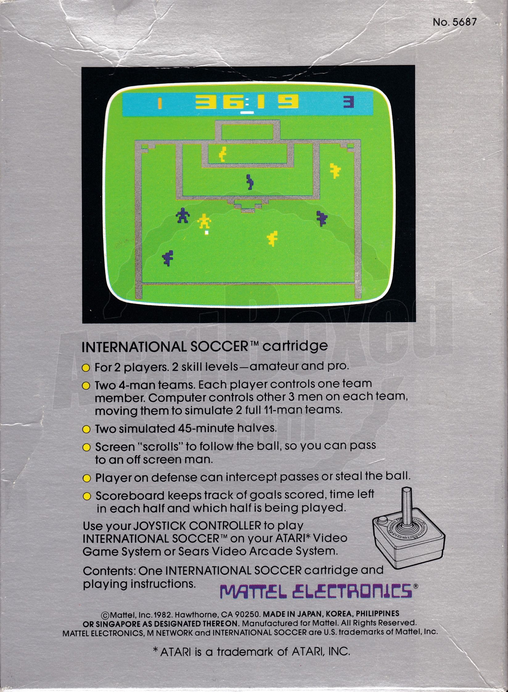 AtariBoxed - Atari 2600 5200 7800 XEGS Rarity Database