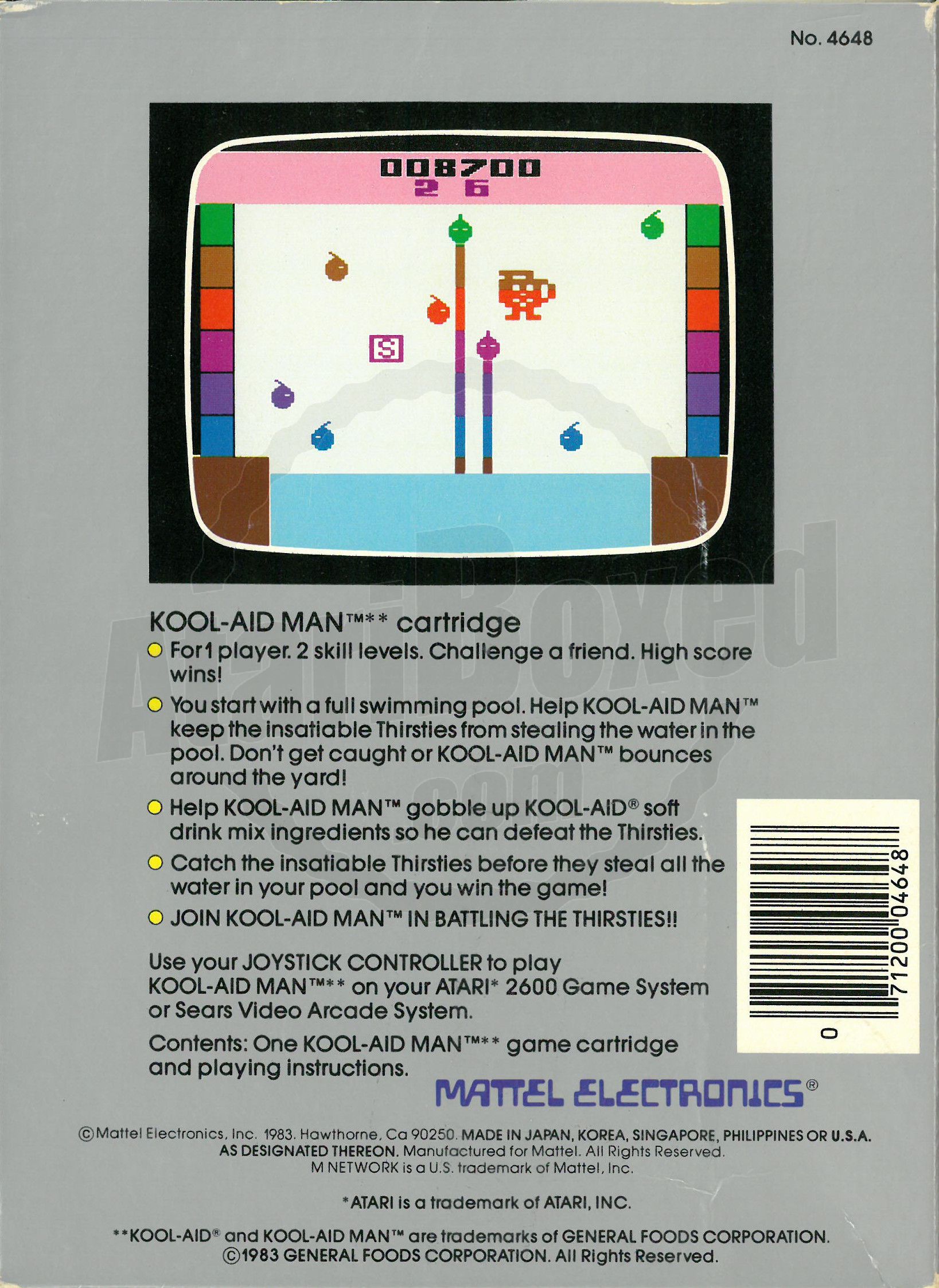 AtariBoxed - Atari 2600 5200 7800 XEGS Rarity Database