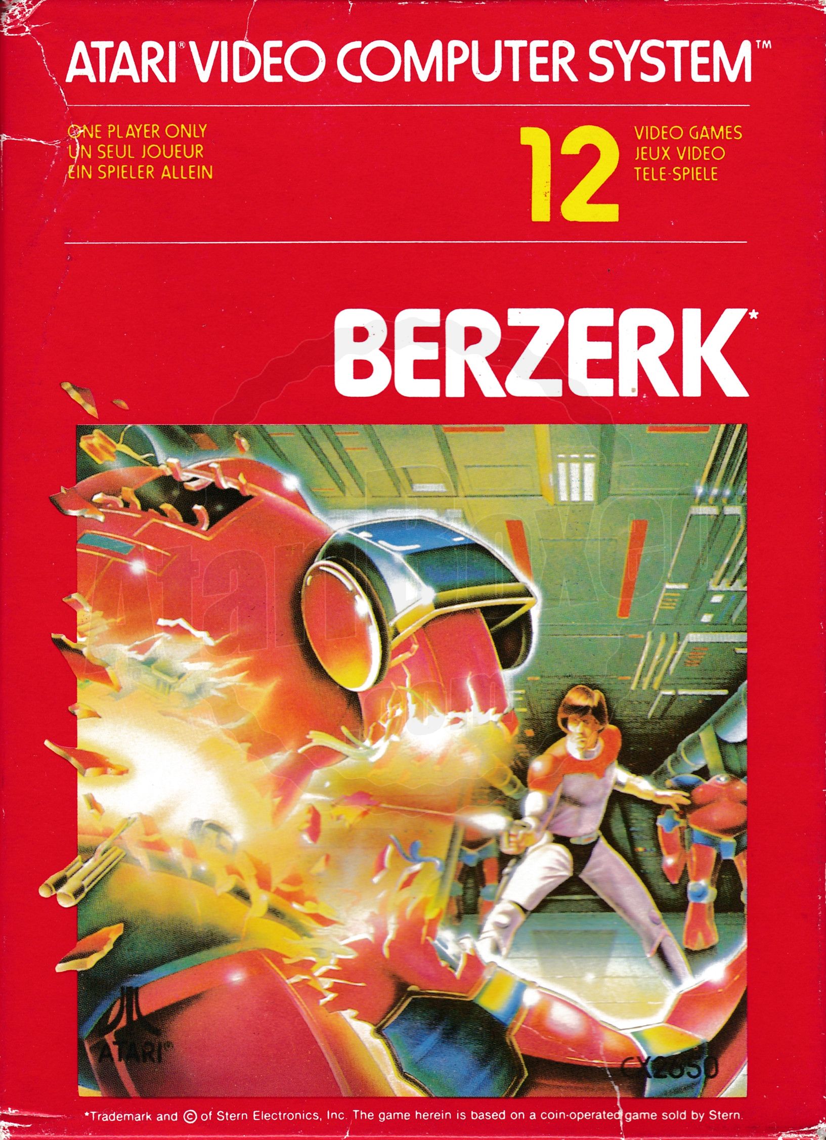 berzerk atari 2600