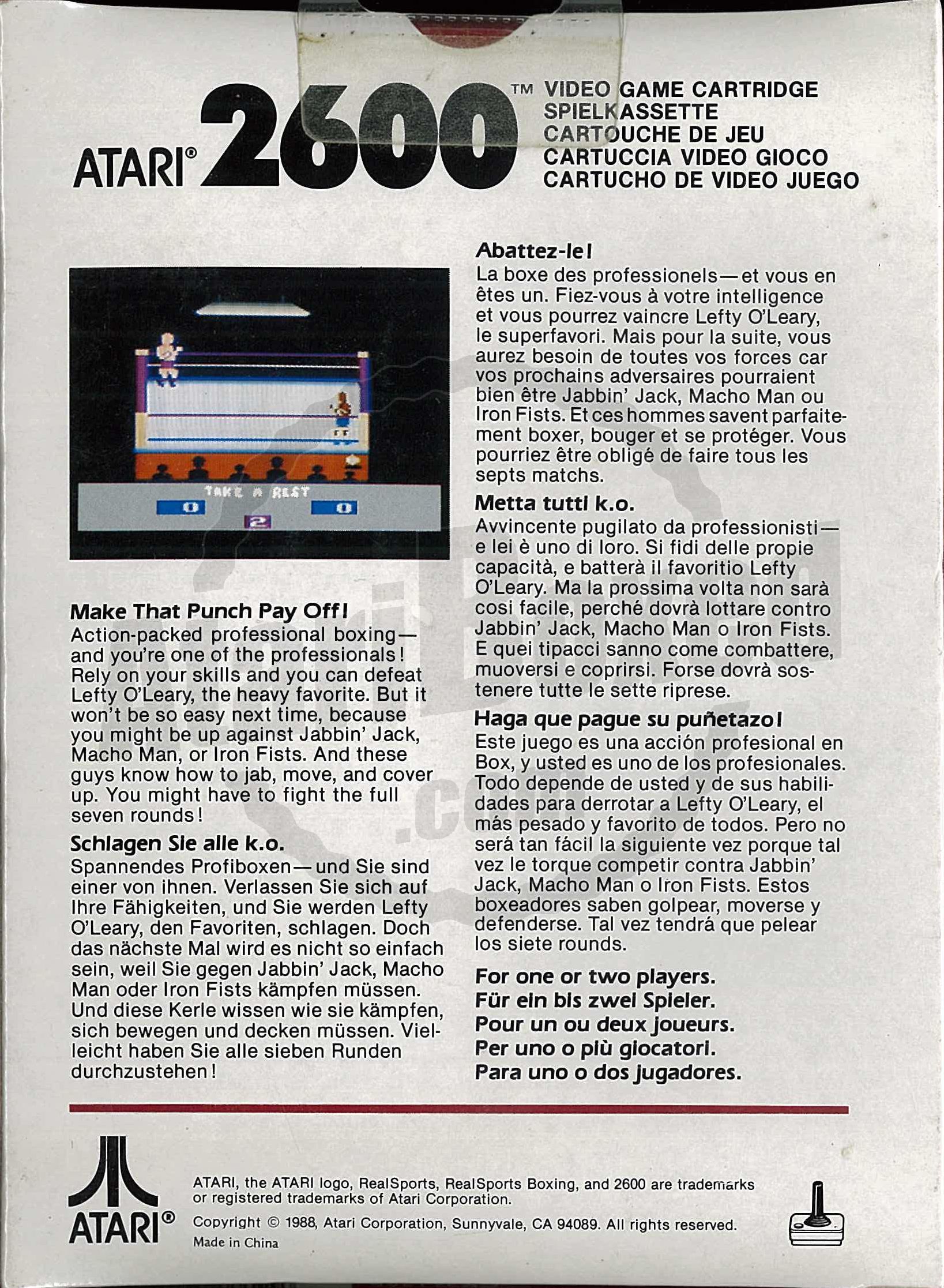 AtariBoxed - Atari 2600 5200 7800 XEGS Rarity Database